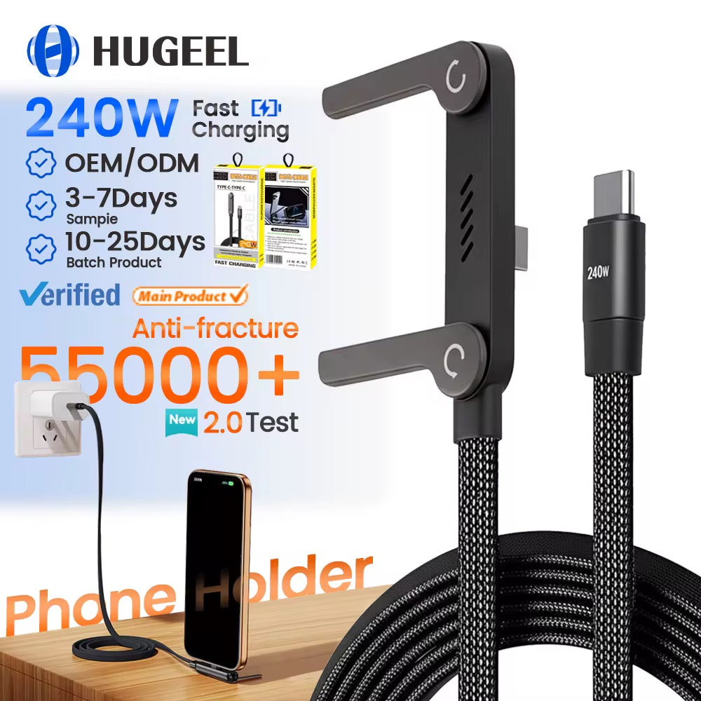 Fast Charging Cable With Holder
